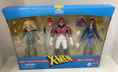メーマン Hasbro X-Men Marvel's Megan, Captain Britain, Shadowcat Action