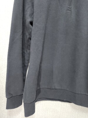 Under Armour Mens 1/4 Quarter Zip Fleece Pullover Top Black