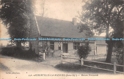 R268765 Cany 236 Auberville La Manuel Seine Inf Maison Normande