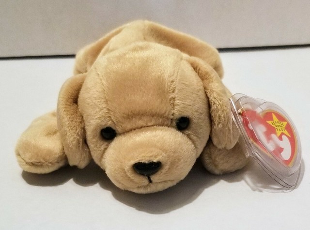 golden retriever beanie baby