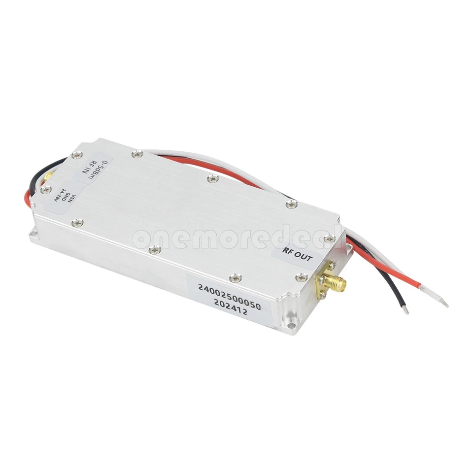 Módulo Amplificador de Potencia 50W Accesorio RF Módulo Amplificador con Conector SMA Hembra Foto 3 de 4