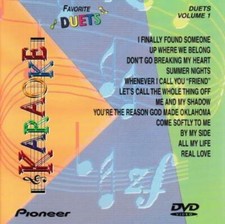 Karaoke: Favorite Duets 1 Volume 1 DVD VIDEO MUSIC Pioneer Elton John Sinatra 