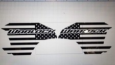 Compatible With Dodge Ram Warlock Flags Bed Graphics Vinyl Decal Bedside Rear Compatible With Dodge Ram Warlock Flags Bed Graphics Vinyl Decal Bedside Rear
