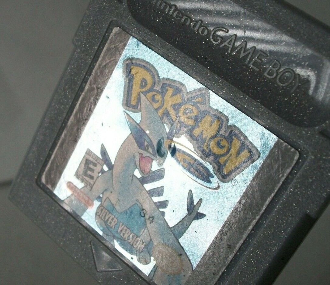 Pokemon Silver Version Nintendo Game Boy Color Authentic Dead Battery  Gameboy