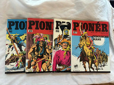 Vintage Western Comic Lot (4) – Norwegian Cowboy PIONER – 1960s 70s – Rare
