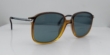 Vintage Yves Chantel 2020 37 Brown Square Sunglasses Germany FRAMES ONLY