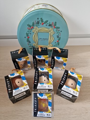 Friends TV Show Serie Figur Deko Set & Weihnachtsdose