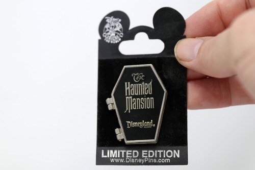 Unused Haunted Mansion Happy Haunts Gus Coffin Disneyland Pin - Picture 3 of 4