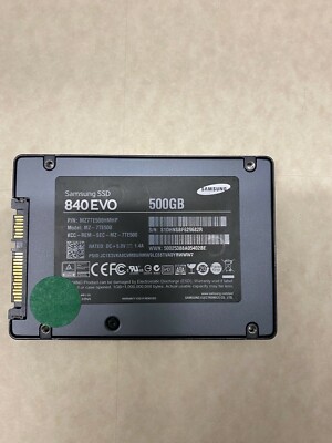 Samsung 840 EVO 500GB SOLID STATE SSD Drive SATA