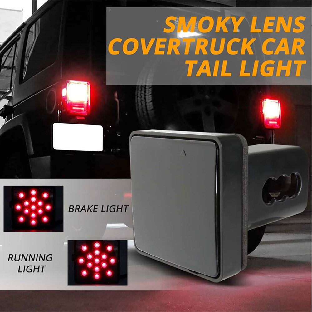 1 PC High-Intensity Red LED Trailer Brake Stop Tail Light - Durable and Bright for Campers, RVs, Tow Trucks, and Semi Trailers