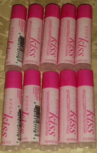 Avon 6pc Dew Kiss Lip Balm