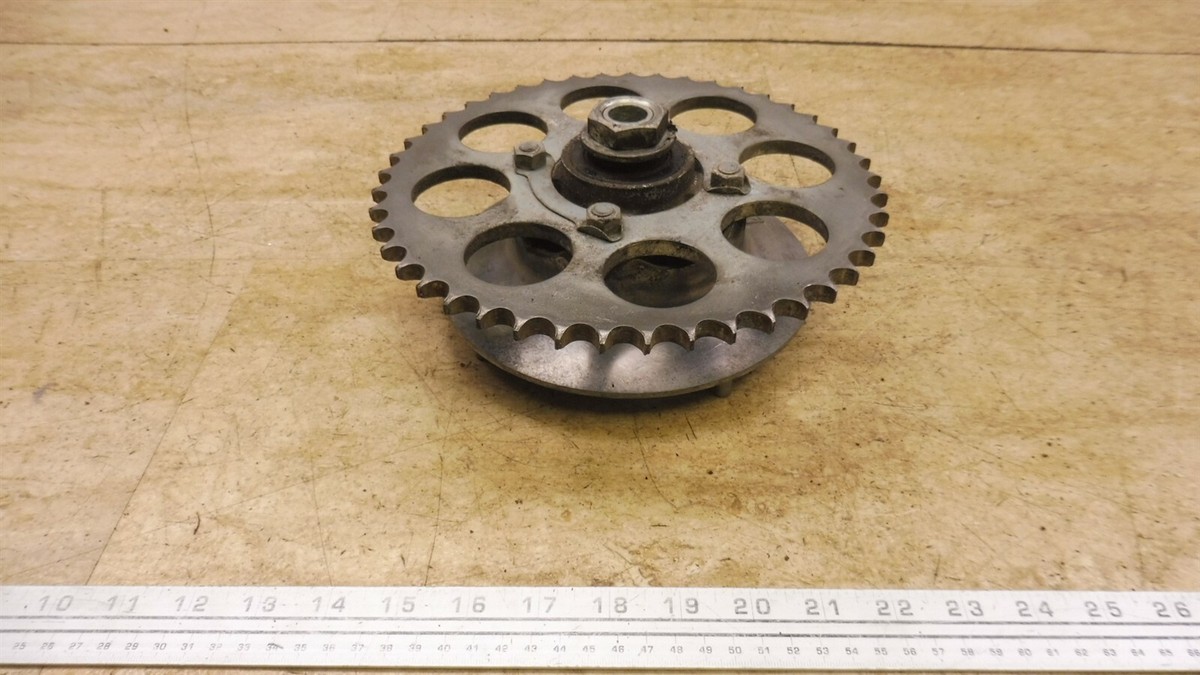 1976 Kawasaki KZ400 Twin K374-1) rear sprocket and carrier | eBay