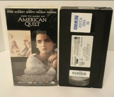 How To Make An American Quilt VHS VCR Video Tape Movie Anne Bancroft Used