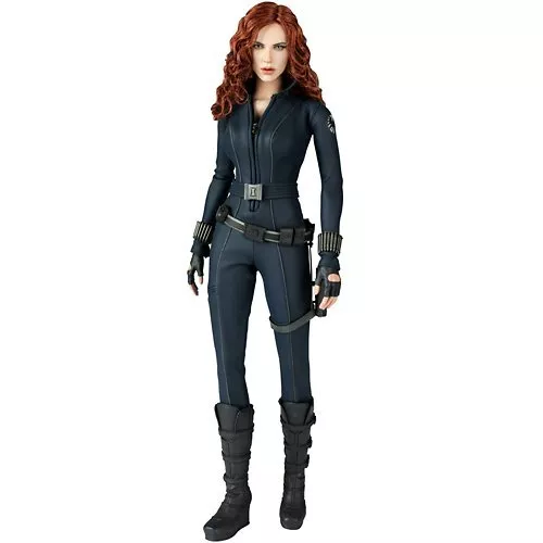 Black Widow Hot Toys Película Obra Maestra Versión Limitada Figura Iron Man 2 escala 1/6
