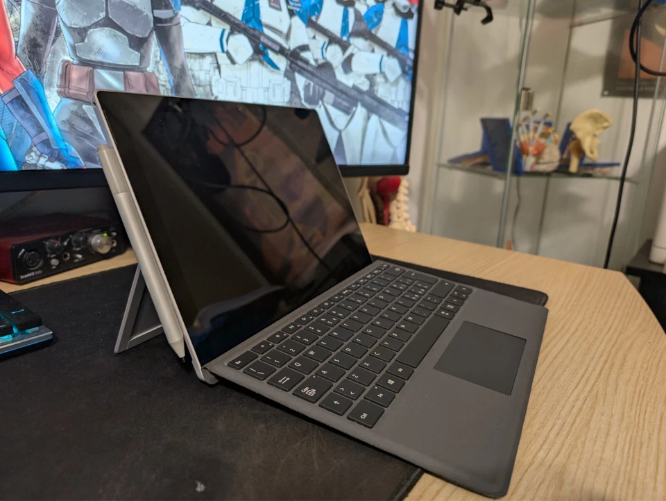 Microsoft Surface Pro 7, 10th Gen Intel Core i5 Processor, 128GB Go, 8GB Go RAM - Immagine 2 di 4