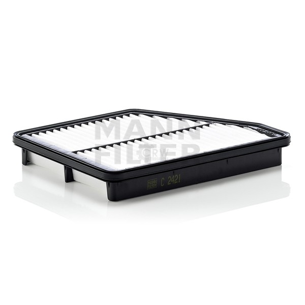 MANN-FILTER Filtereinsatz Luftfilter Passend FüR Hyundai Matrix Fc C 2421-image