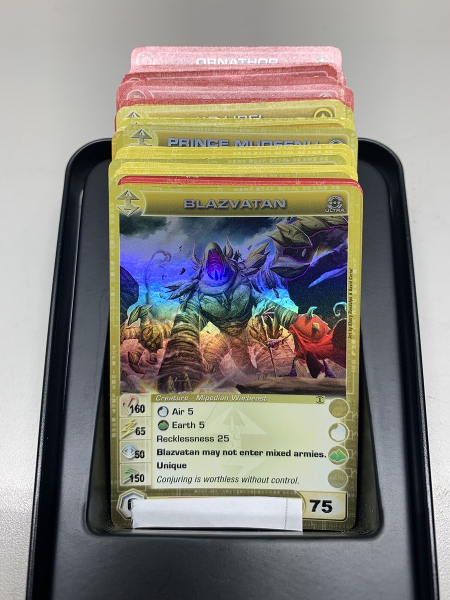 Chaotic Card Lot Of 59 Cards Ultra Super Rare