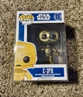 Funko Pop Star Wars #13 C-3PO Blue Box -- New With Pop Protector