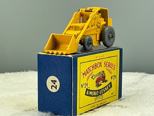 SCARCE Matchbox No24BWeatherill Hydr,Excavator ,CRIMPED,N,Mint in B3 box Orig, - Picture 8 of 16