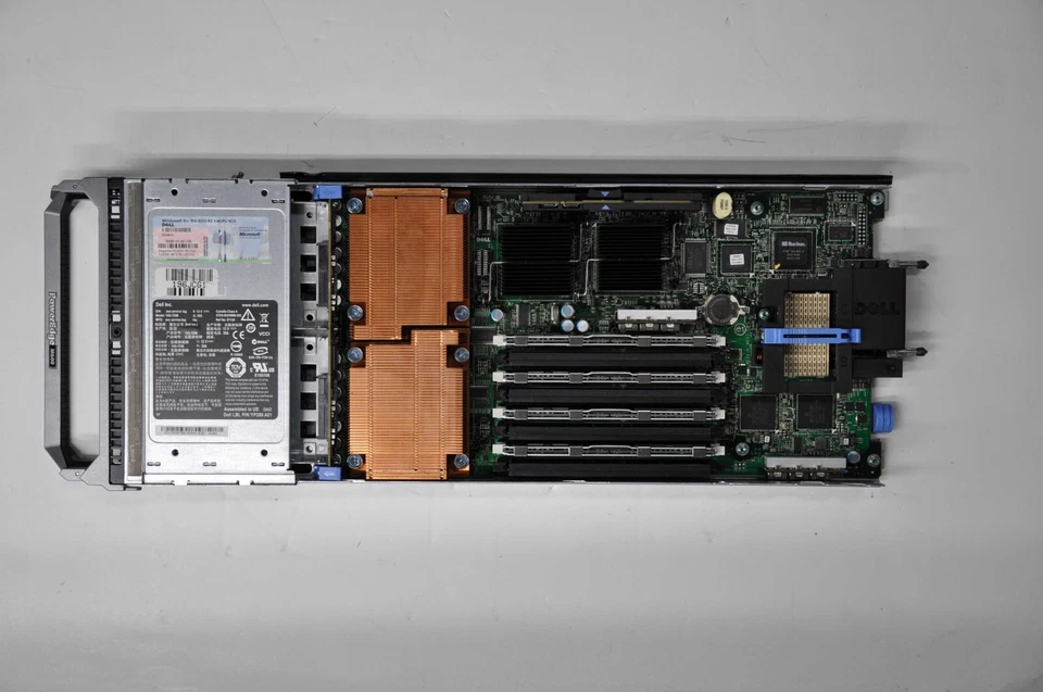 DELL  PowerEdge M600 Blade Dual Xeon E5405 4GB, Windows SRV 2003 XM755 - Image 2 of 4