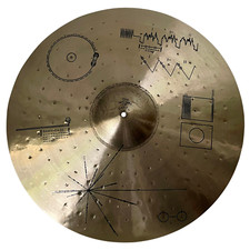 22.5" GM Designs Voyager Ride Cymbal - Stick, Wash and Darkness in One 