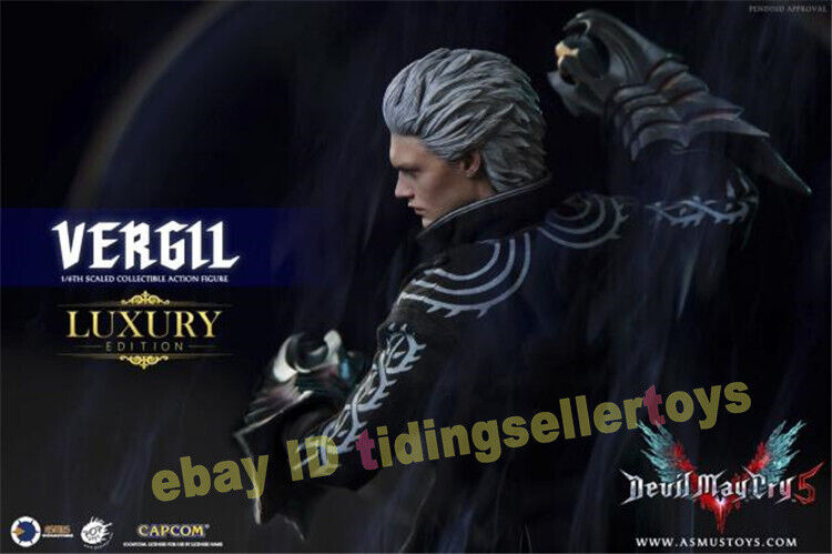 toyhaven: Check out Asmus Toys DmC: Devil May Cry 1/6th scale Vergil  12-inch action figure pics