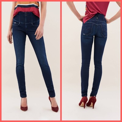 Salsa Women's Jeans Diva Skinny With Emana 120239 8504 Colour Blue Winter 2018 | eBay