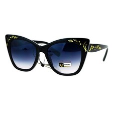 Womens Fashion Sunglasses Oversized Square Butterfly Frame UV 400
