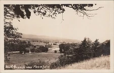 RPPC Postcard West Virginia WV Moorefield South Branch Potomac River