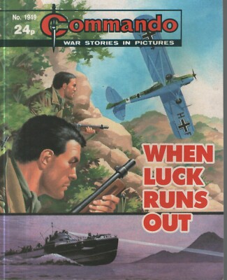 COMMANDO COMICS 1949 - When luck runs out