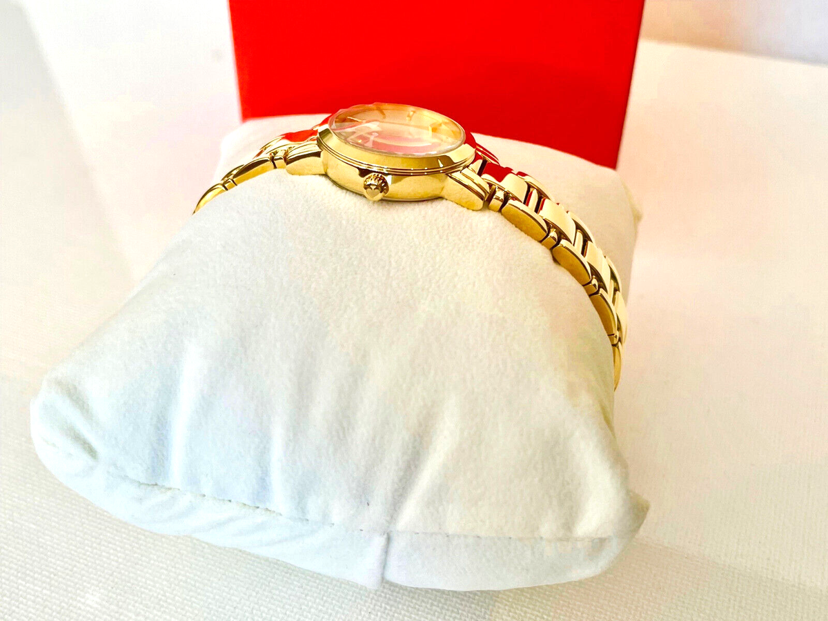 NWT KATE SPADE NEW YORK MINI GRAMERCY BRACELET WATCH GOLD TORTOISE SHELL Kate Spade New York gramercy two-tone bracelet watch, 25mm  main image 4