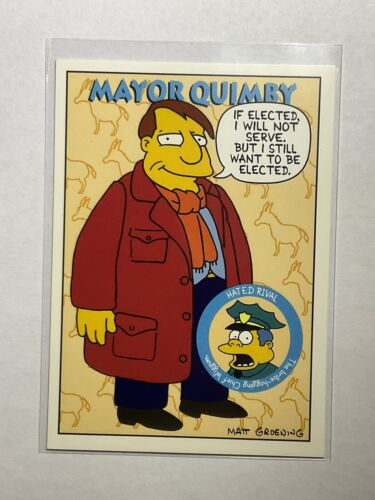 1994 SkyBox - The Simpsons #S25 - MAYOR QUIMBY - Picture 1 of 2