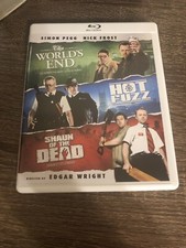 Shaun of the Dead/Hot Fuzz/The Worlds End Blu-ray Oop Rare Limited Release