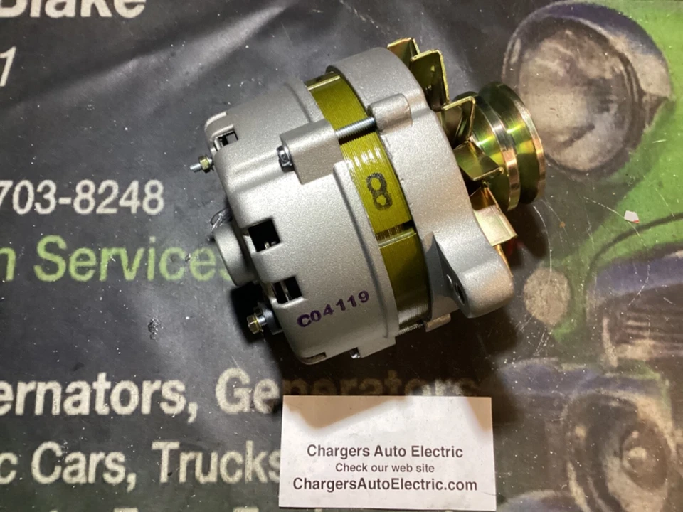 1969 FORD GALAXIE 428 SCJ & CJ ALTERNATOR C9ZF-10300-B After February 1969 - Image 3 of 4