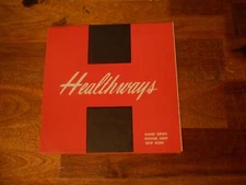 Healthways HAND GRIPS, POWER GRIP & SKI ROPE bodybuilding Instructional guide