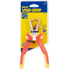 Irwin Visegrip VDE Insulated 150mm (6in) Cable Wire Stripper Pliers, 10505871