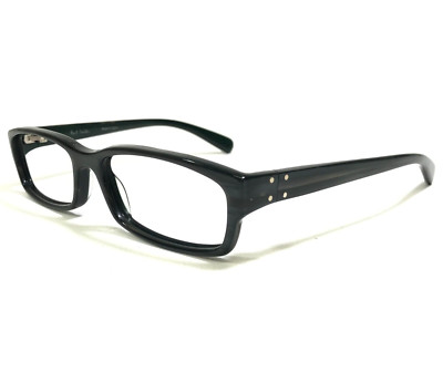 Paul Smith Eyeglasses Frames PS-411 STRG Gray Black Horn Rectangular 52-17-135