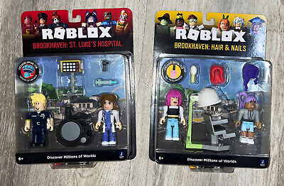  Roblox Action Collection - Brookhaven: St. Luke's Hospital Game  Pack [Includes Exclusive Virtual Item] : Everything Else