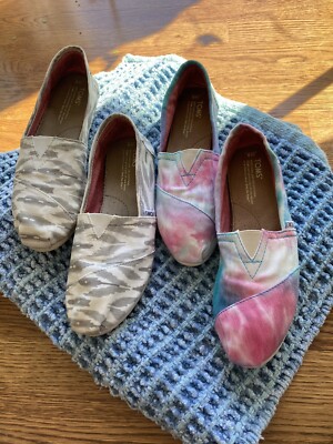 Pairs TOMS shoes womens size pre loved