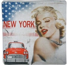 Copri Cuscino Divano 2 Federe Canapone 45x45 cm 2229 BRaya New York