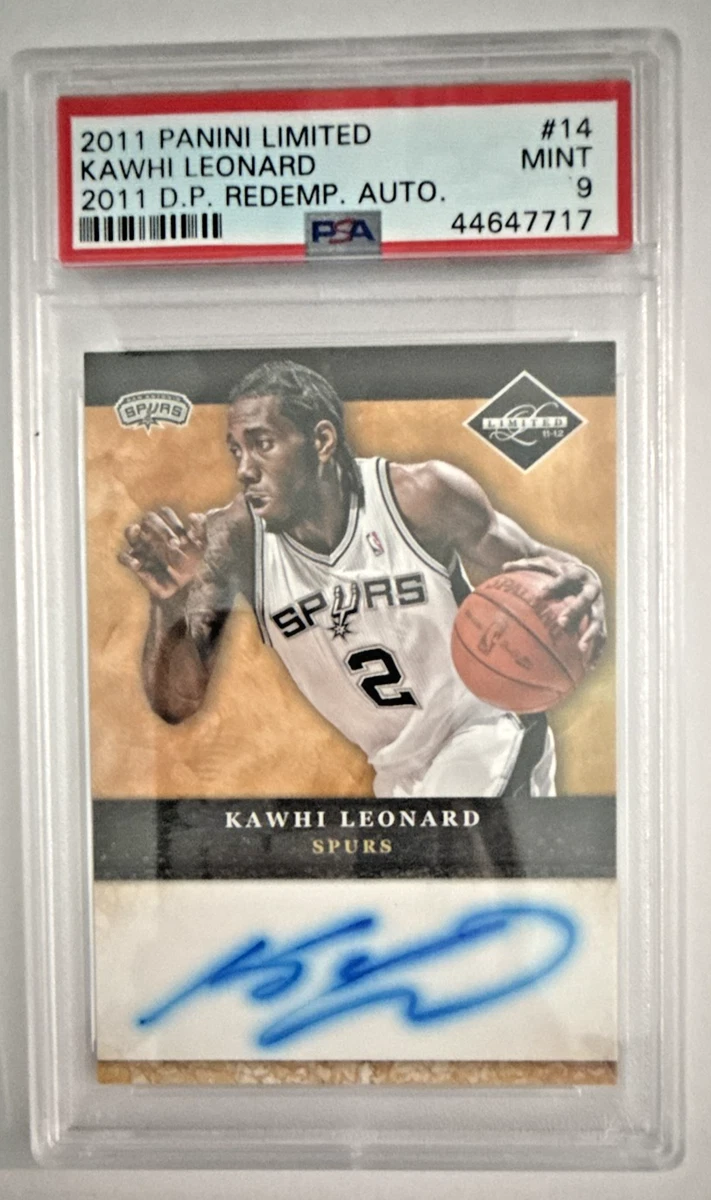 Kawhi Leonard Basketball Autographed Sports Trading Cards