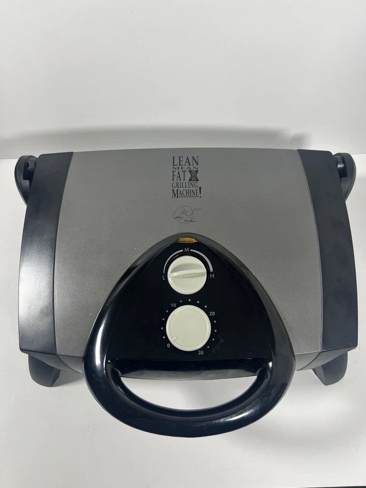 George Foreman Lean Mean Grilling Machine With TIMER Indoor/Outdoor GR38SIL - Image 3 of 4