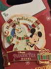 Disney Pin Paradise Pier Hotel Happy Holidays 2008 Mickey Limited Edition New — photo 2