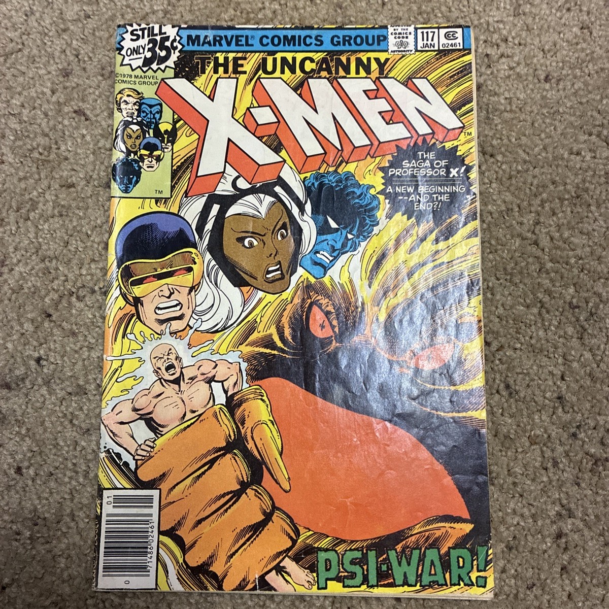 Uncanny X-men #117 Shadow King❗️アメコミリーフ UNCANNY X-MEN # 117 and 155 1ST SHADOW KING AND 1ST BROOD