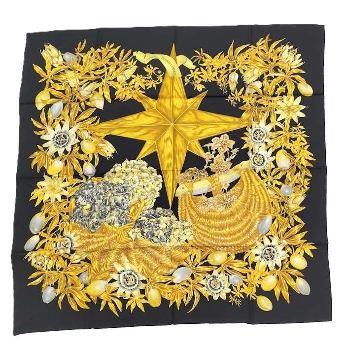 Hermes 90cm Silk Scarf Carre 100% Pure Luxury Accessory