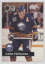 1991-92 Pro Set French Colin Patterson #356 0a4
