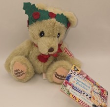 Vtg Cherished Teddies Bear Baby Christmas Plush Limited Edition 1995 Dakin W/Tag