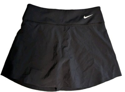 Girl's Nike Dri Fit Athletic Tennis Running Skort Black Size Medium