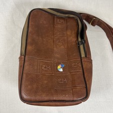 Vintage Kodak Brown Faux Leather Camera Case Bag USA Made