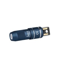 Olight Imini 2 Rechargable Keychain Flashlight 50 Lumens Midnight Blue Brand New